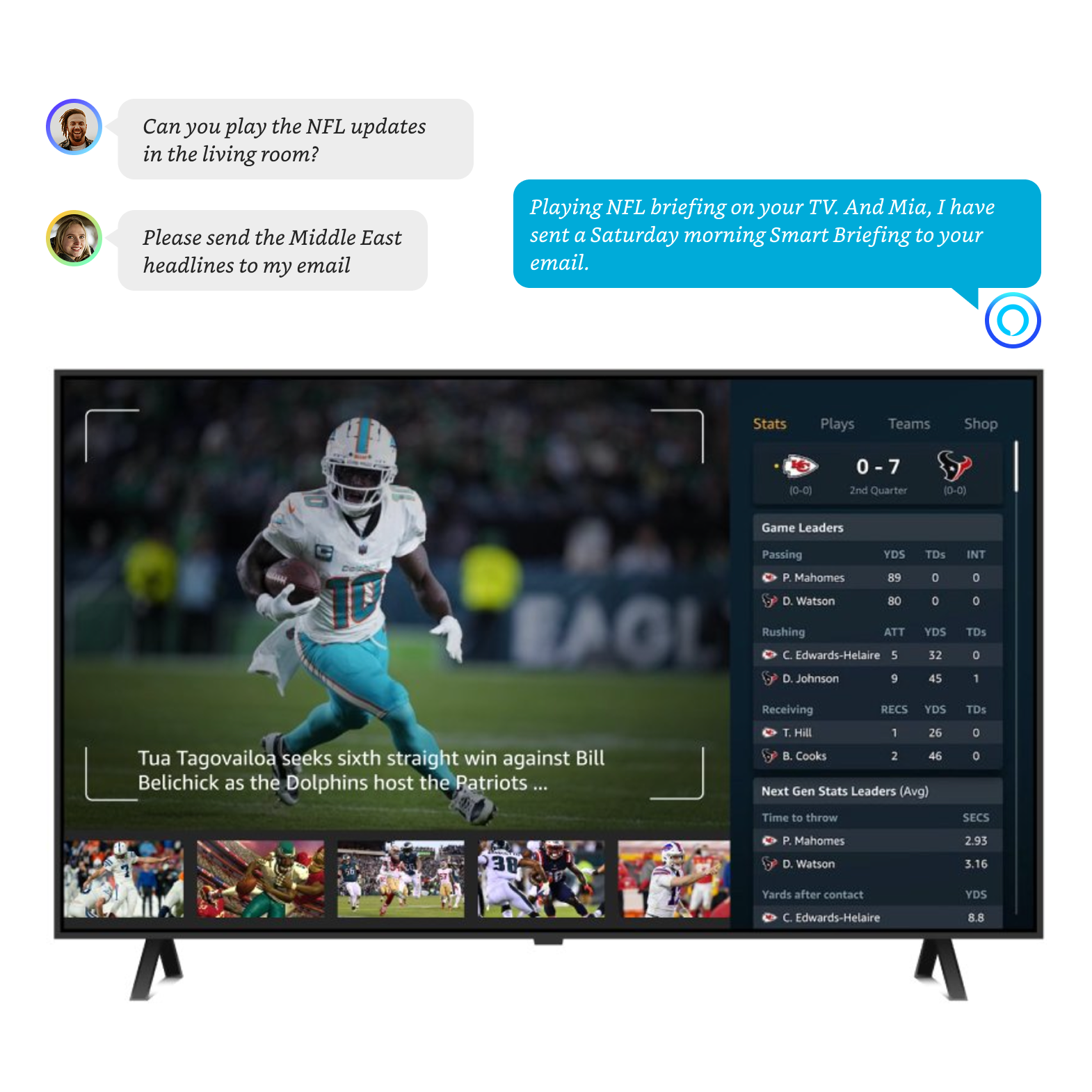 Photo of a man in a room using a tablet computer