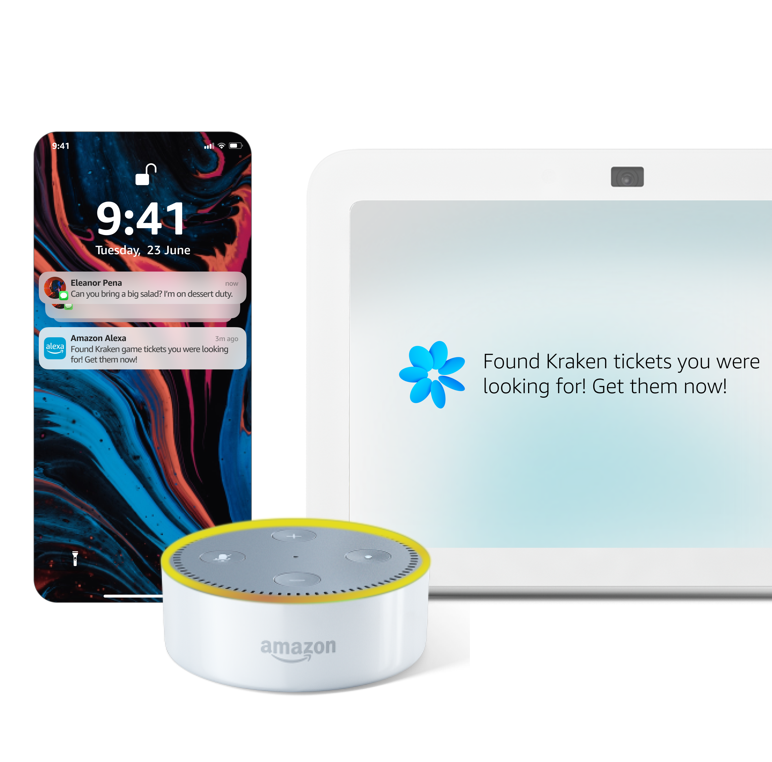 Photo of a man in a room using a tablet computer